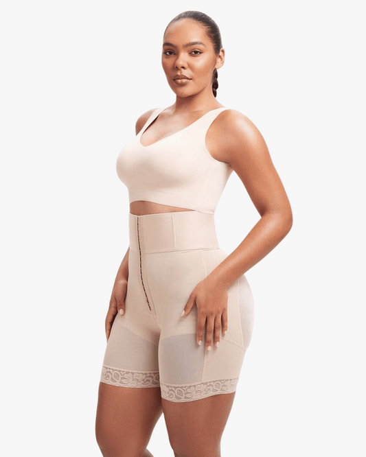 High Waist Boned Sculpting Short