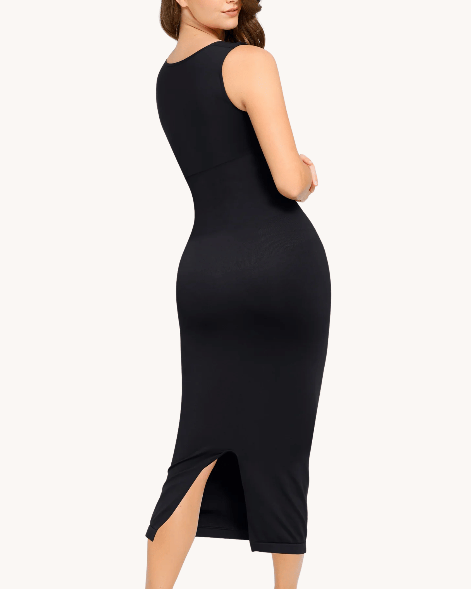 Seamline™ - Shaping Square Neck Midi Dress