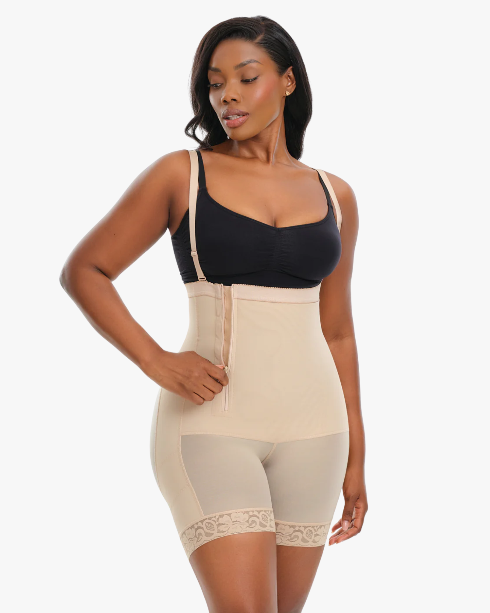 Side-Zip Sculpt Short