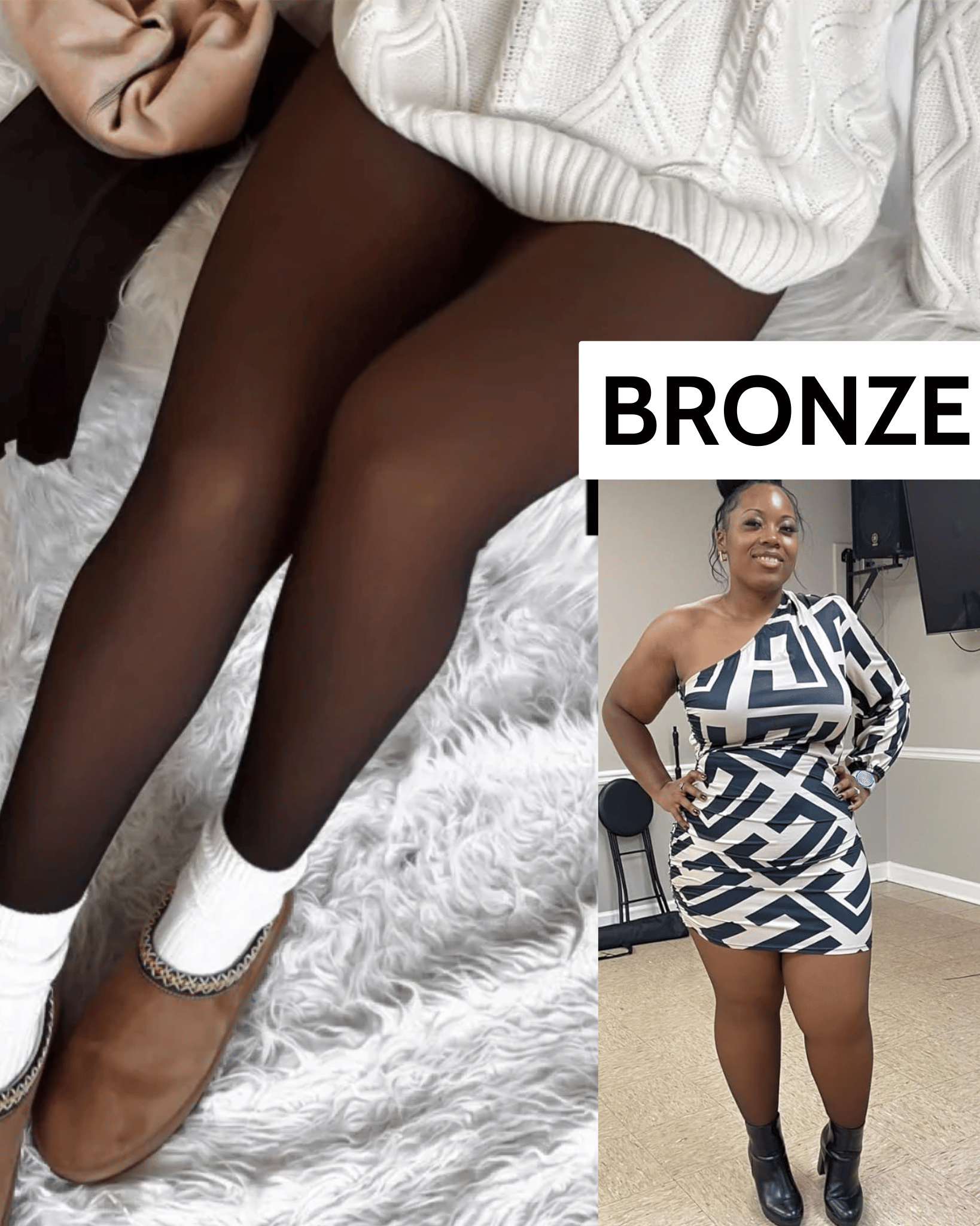 High-Waisted Shaping Fleece Leggings