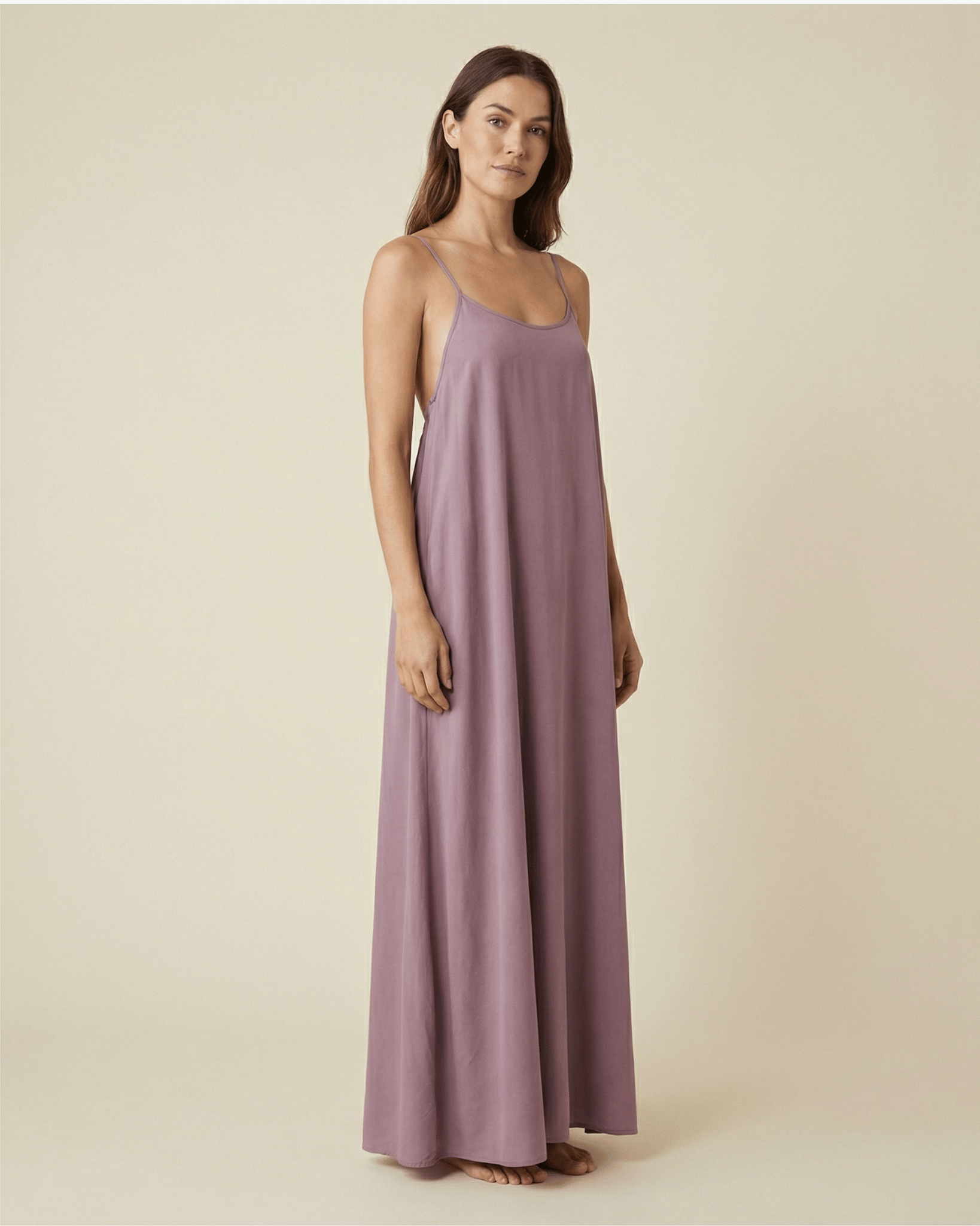 Backless Maxi Cami Dress