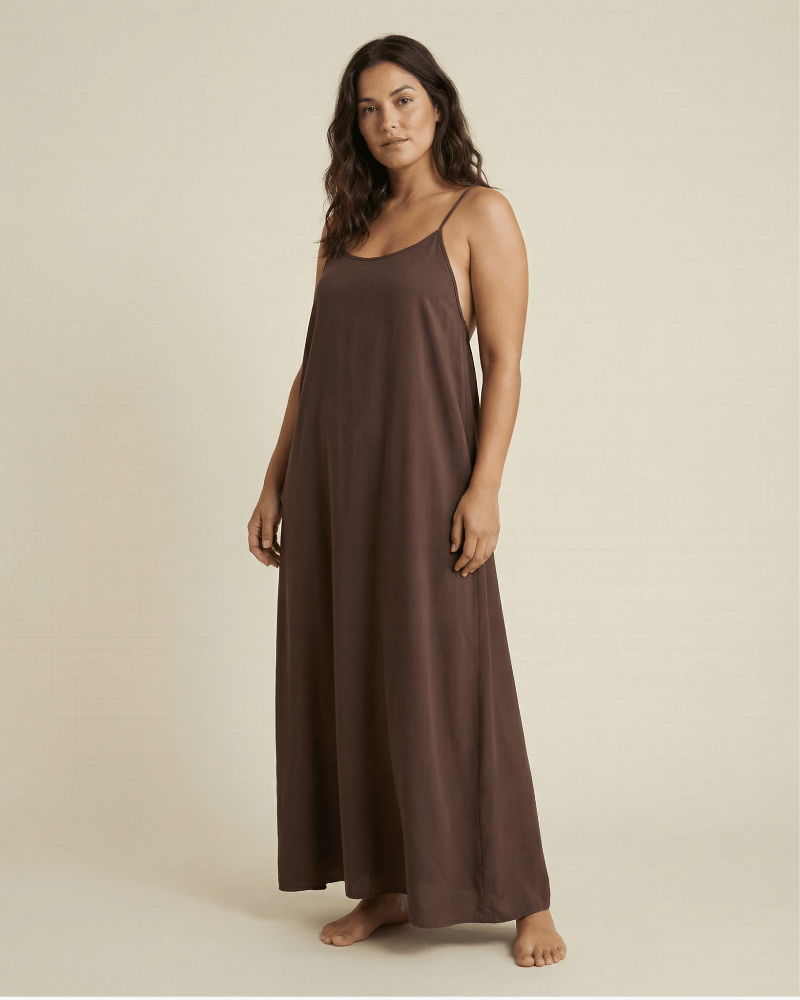 Backless Maxi Cami Dress