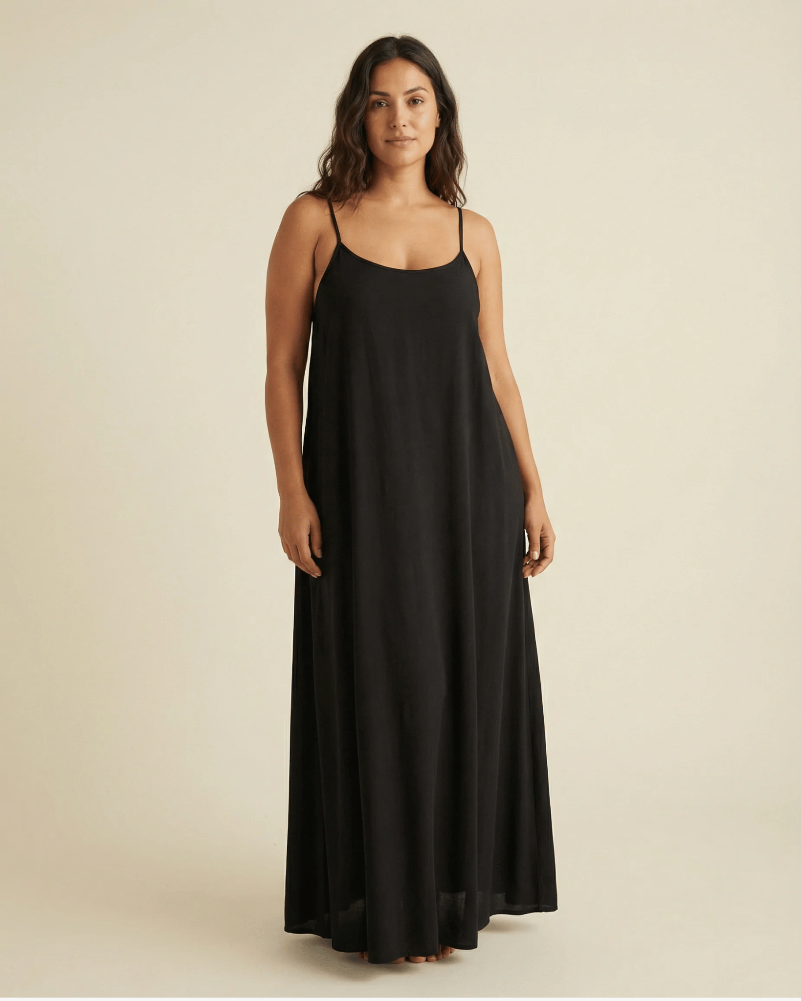 Backless Maxi Cami Dress