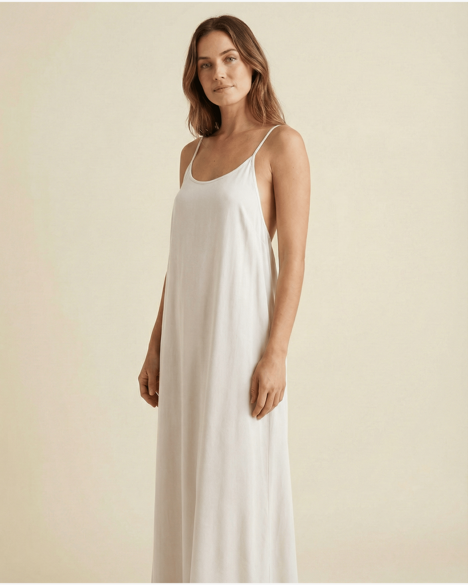 Backless Maxi Cami Dress
