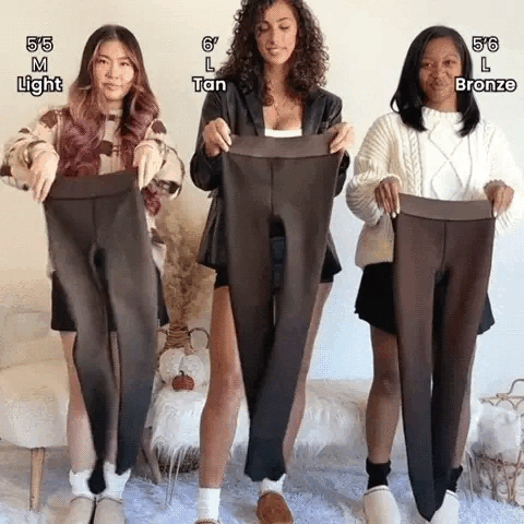 High-Waisted Shaping Fleece Leggings