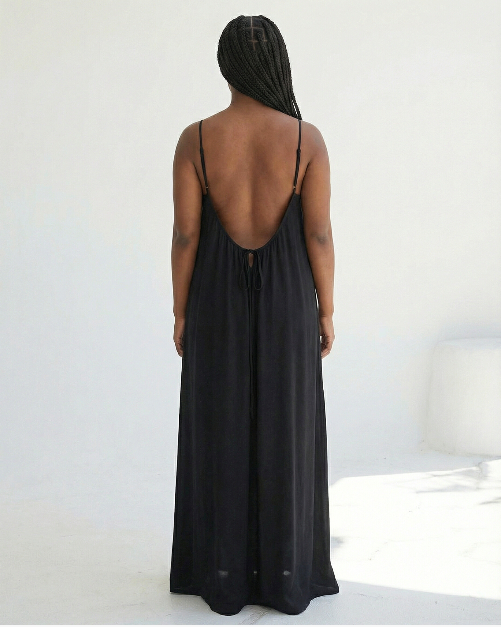 Backless Maxi Cami Dress