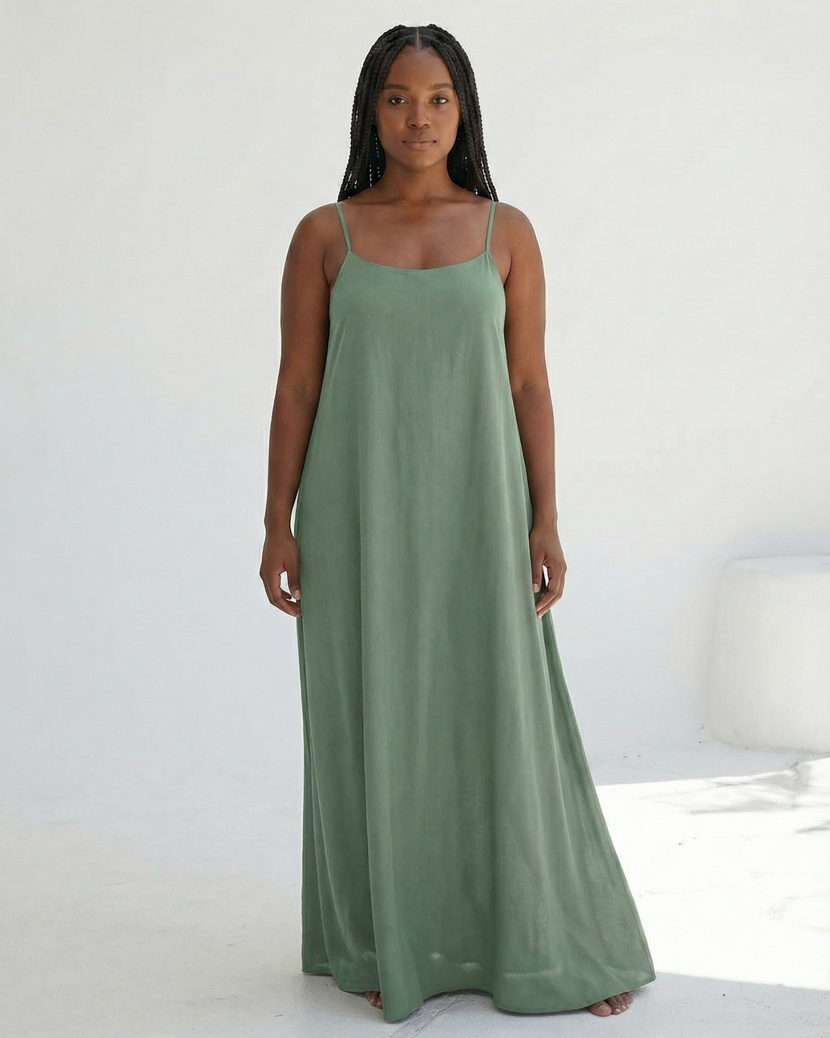 Backless Maxi Cami Dress