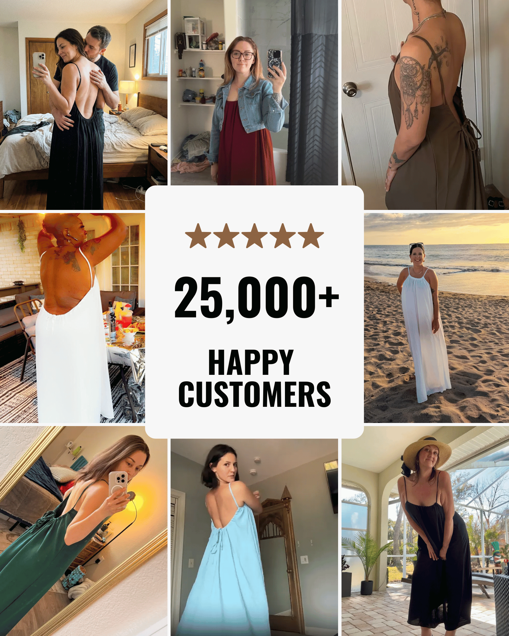 Backless Maxi Cami Dress