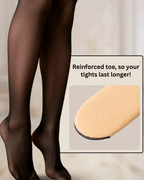 High-Waisted Shaping Fleece Leggings Seamline
