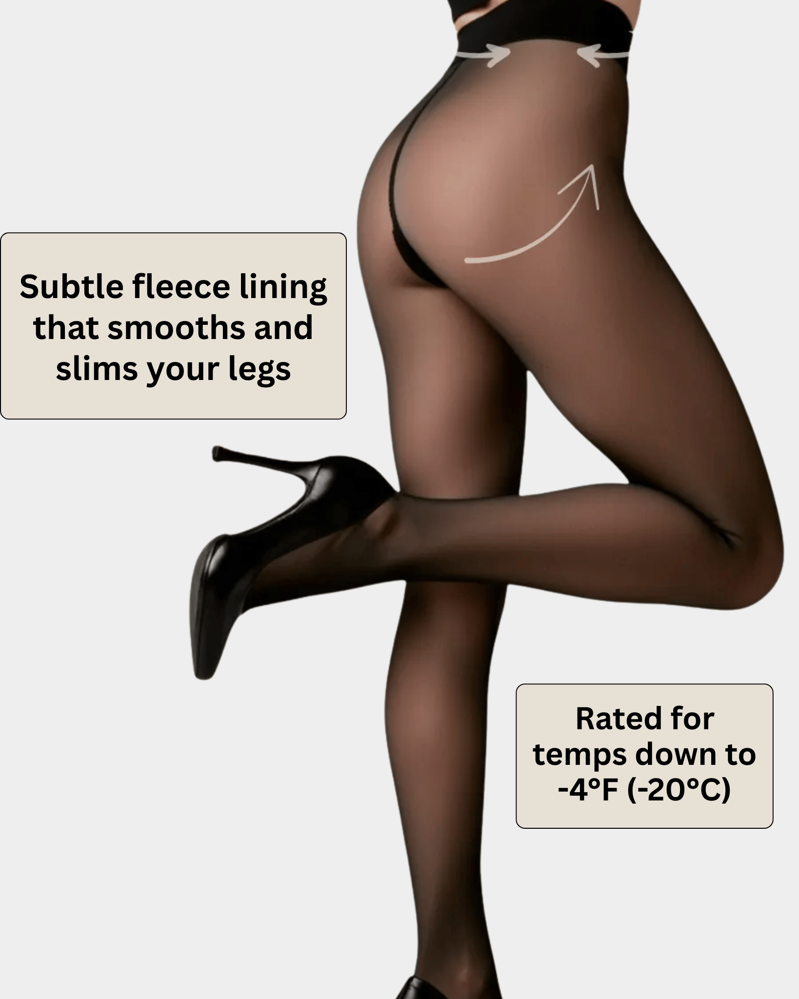 High-Waisted Shaping Fleece Leggings