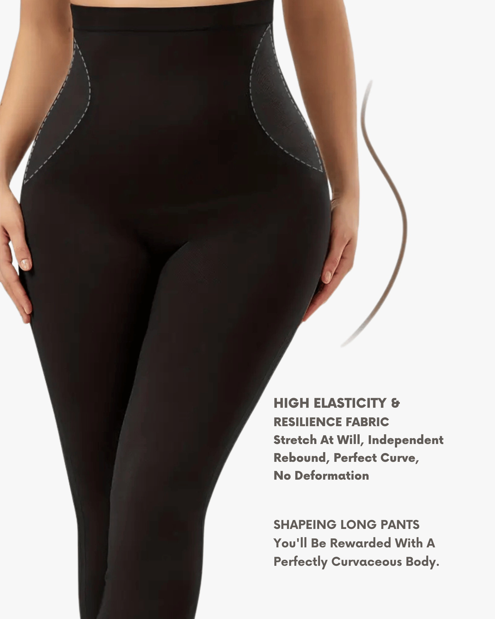 High-Waisted Shaping Legging Non See Through