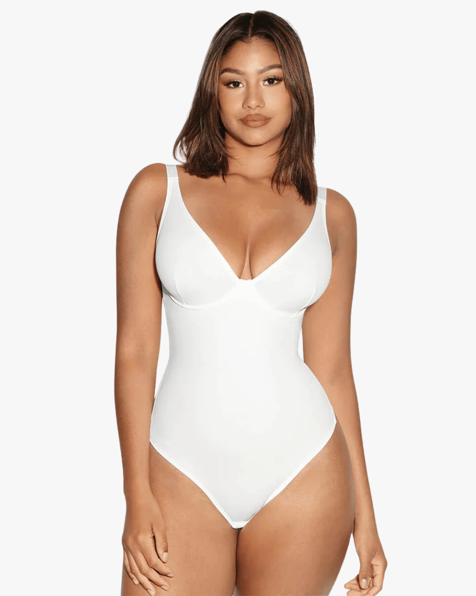 Seamline™ - Deep V Thong Bodysuit