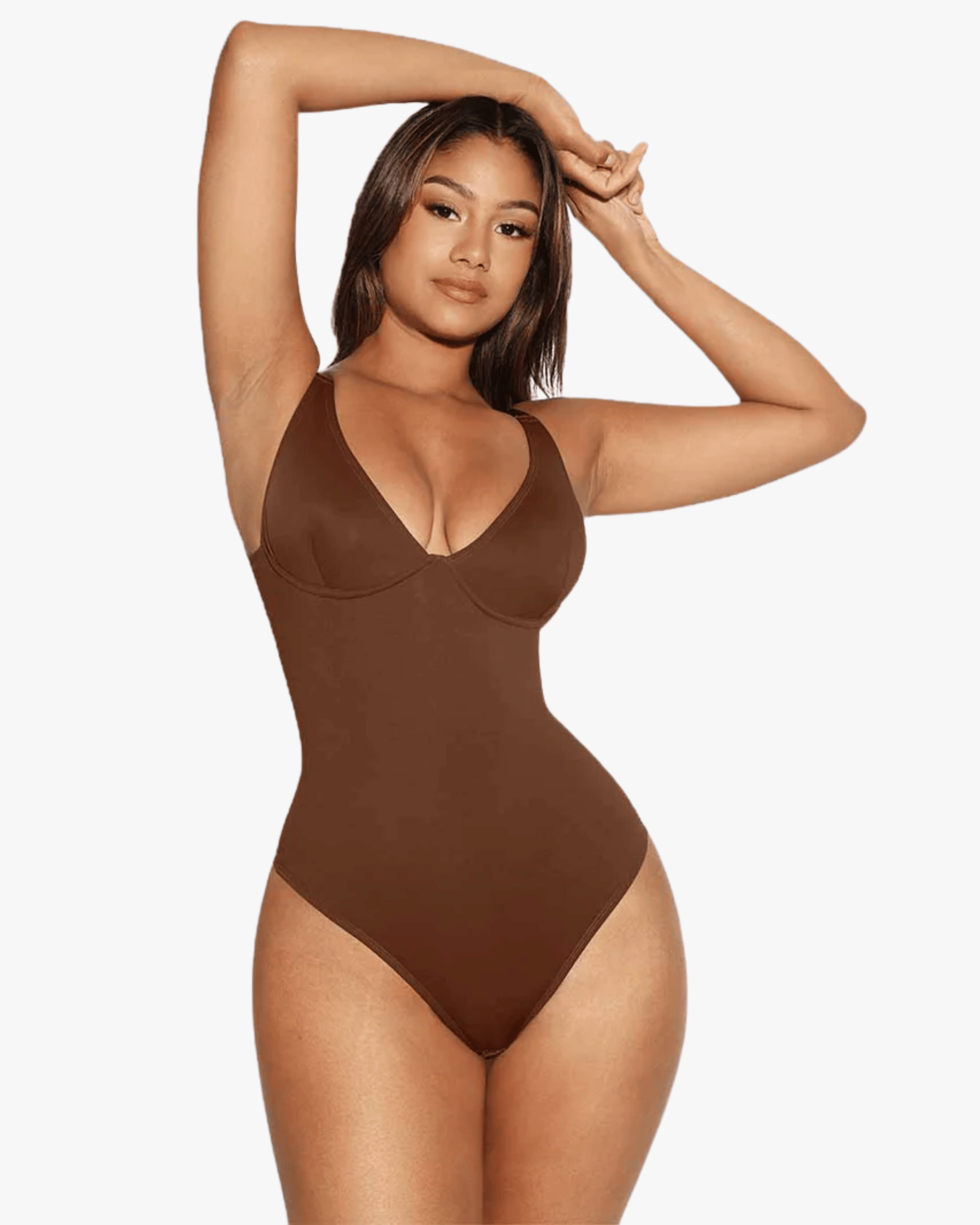 Seamline™ - Deep V Thong Bodysuit