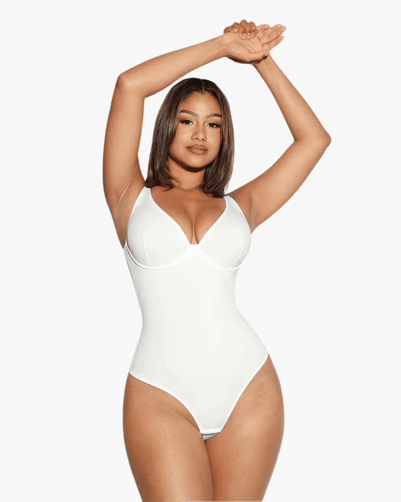Seamline™ - Deep V Thong Bodysuit