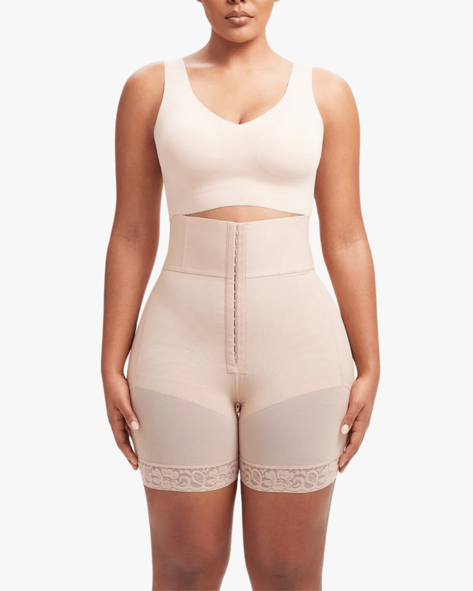 High Waist Boned Sculpting Short