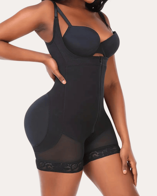 Seamline™ - Open Bust Sculpting Full Bodysuit