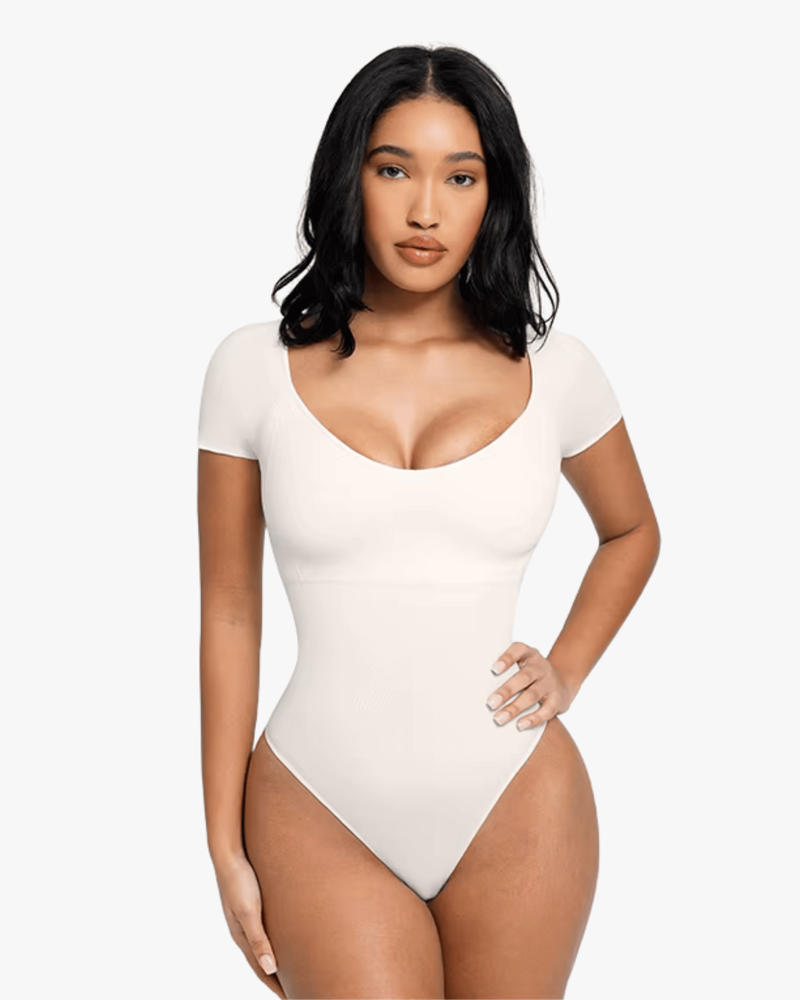 Seamline™ - Scoop Neck Slimming Tee Bodysuit