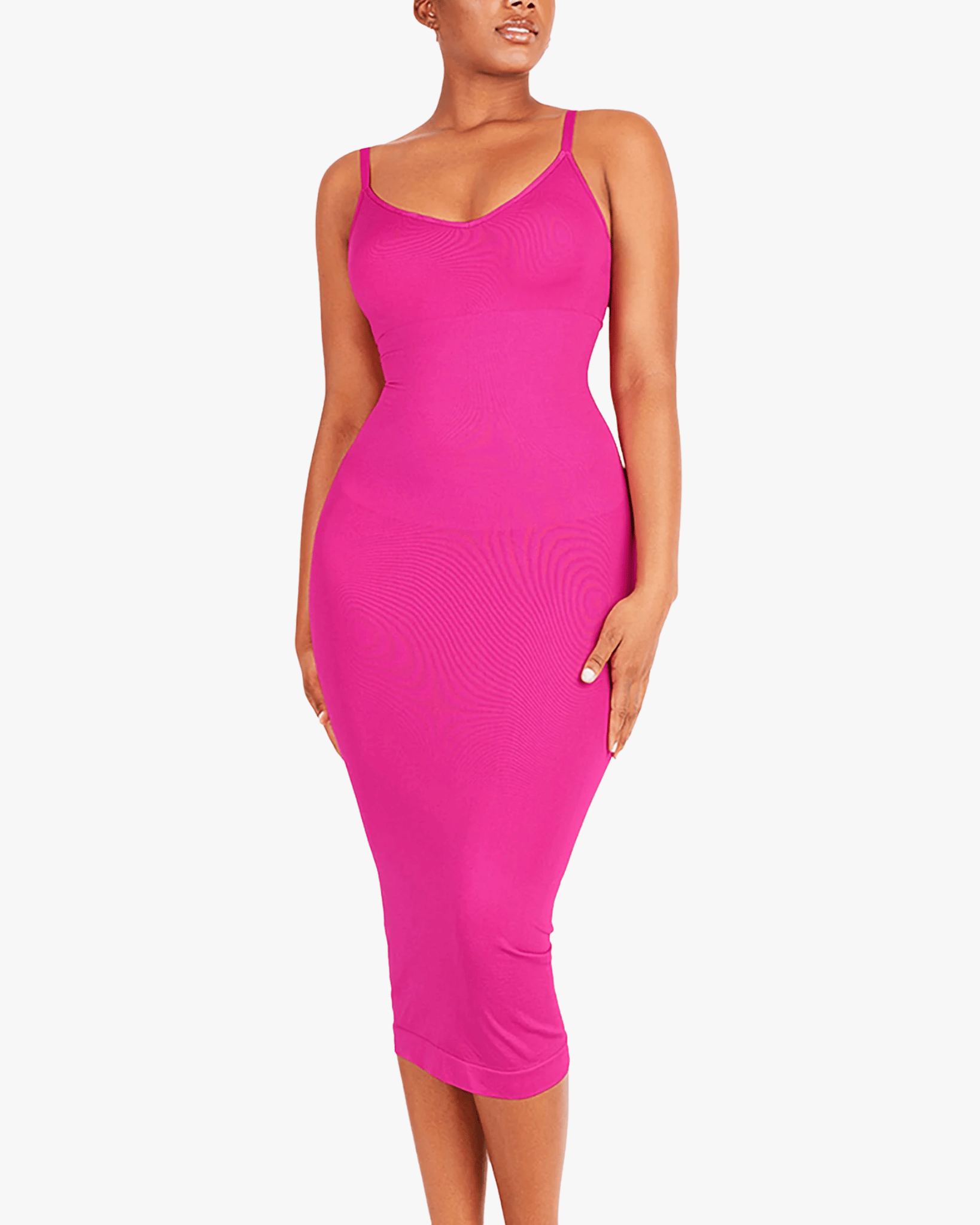 Seamline™ - Shaping V-Neck Midi Dress