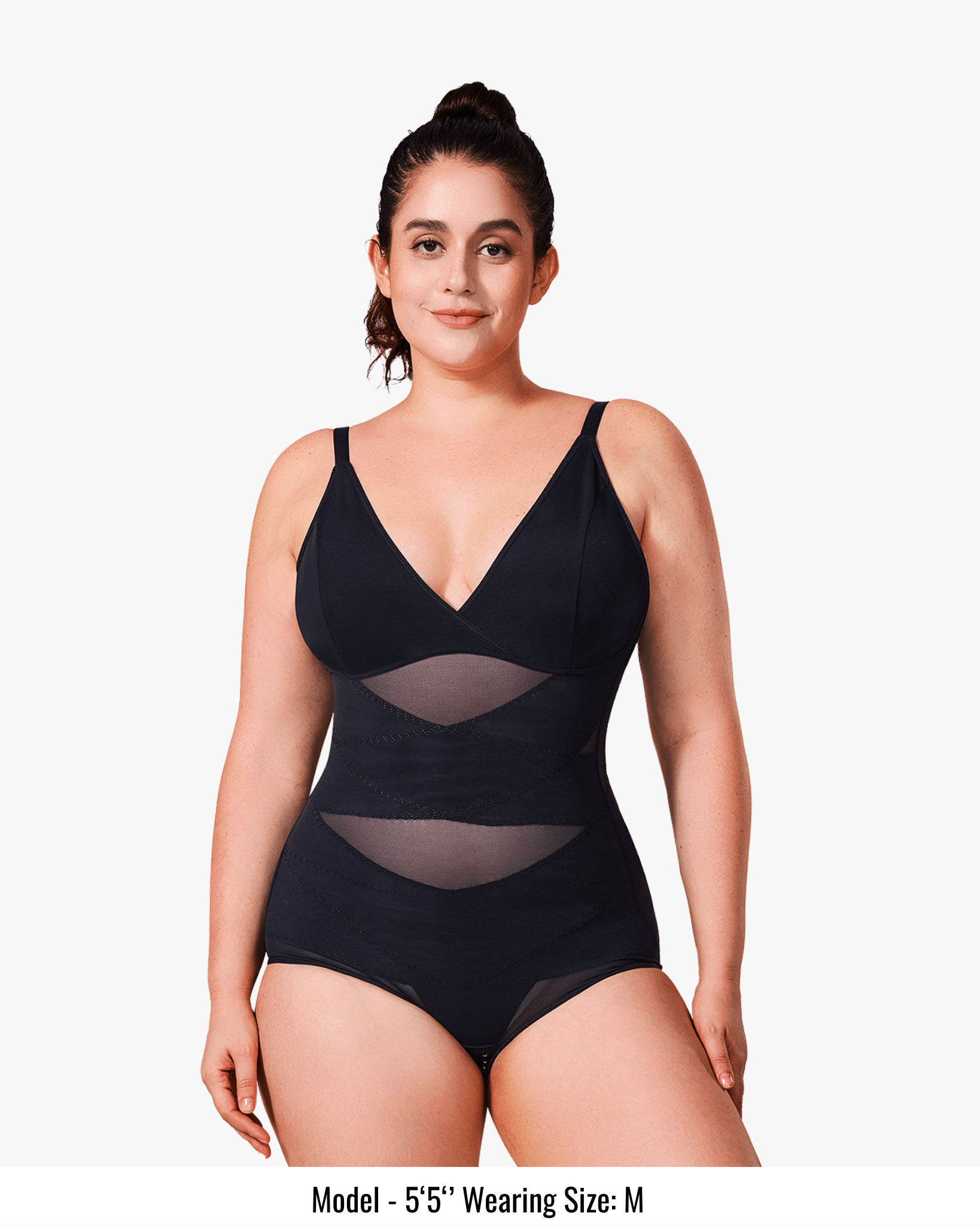 Seamline™ - Deep V Cross Compression Bodysuit