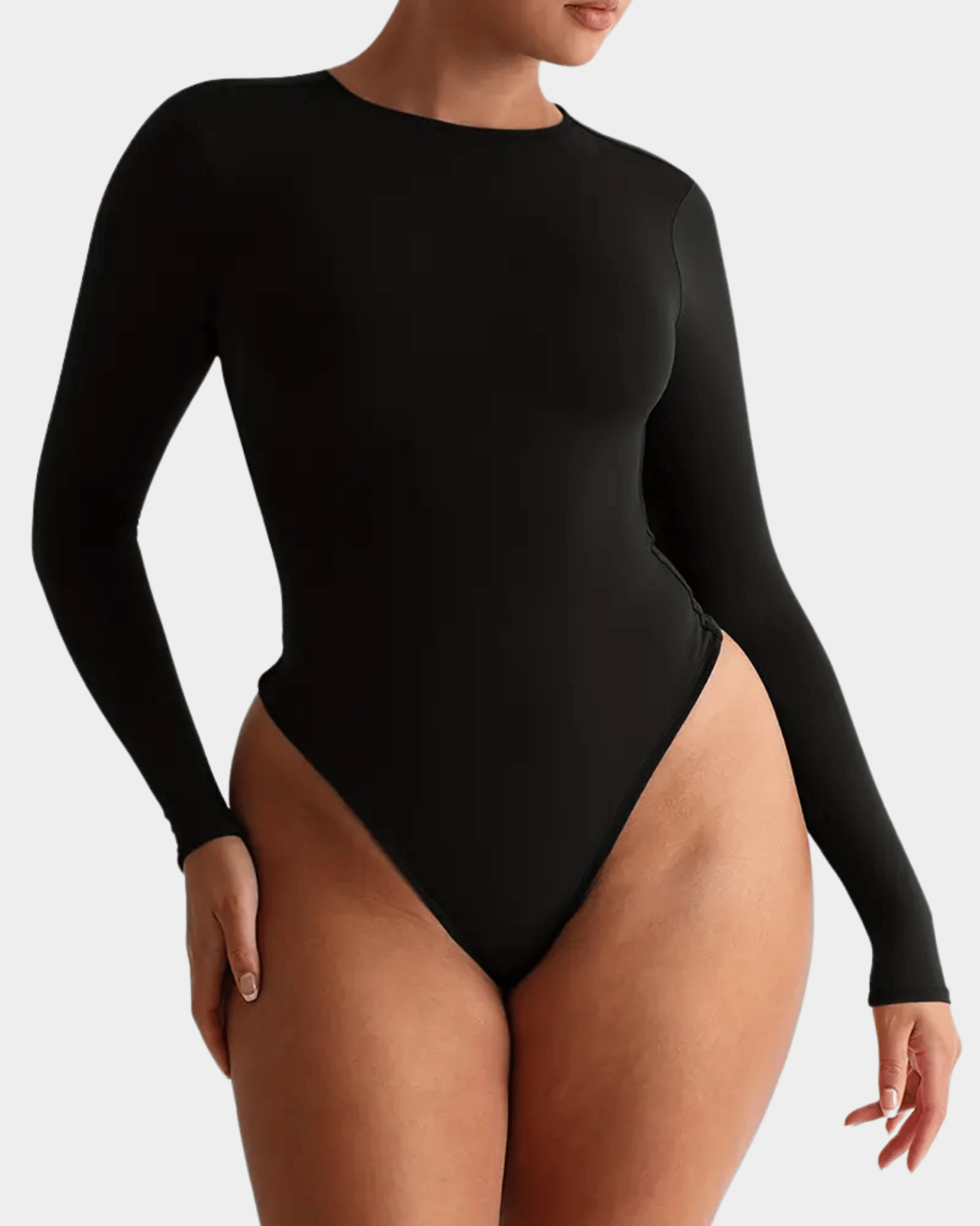 Seamline™ - Slimming Long Sleeve Crew Neck Bodysuit