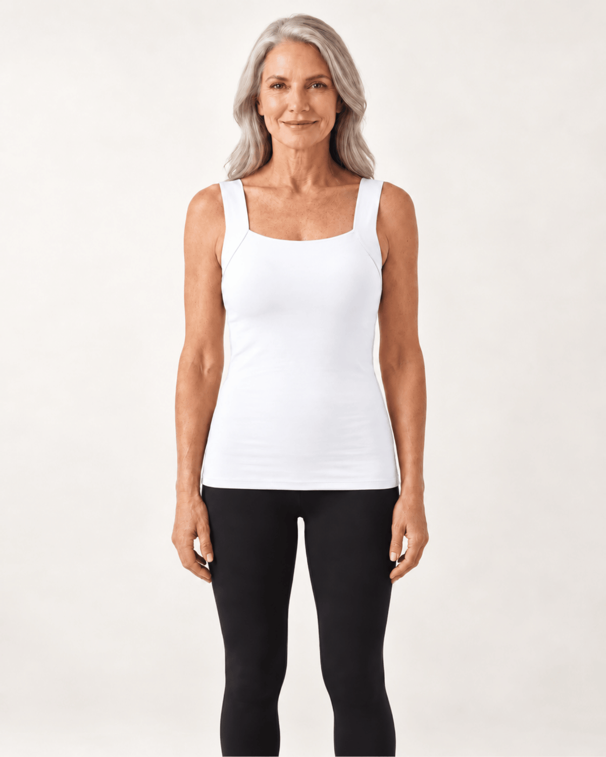 Built-In Bra Comfort Shaper Tank Seamline