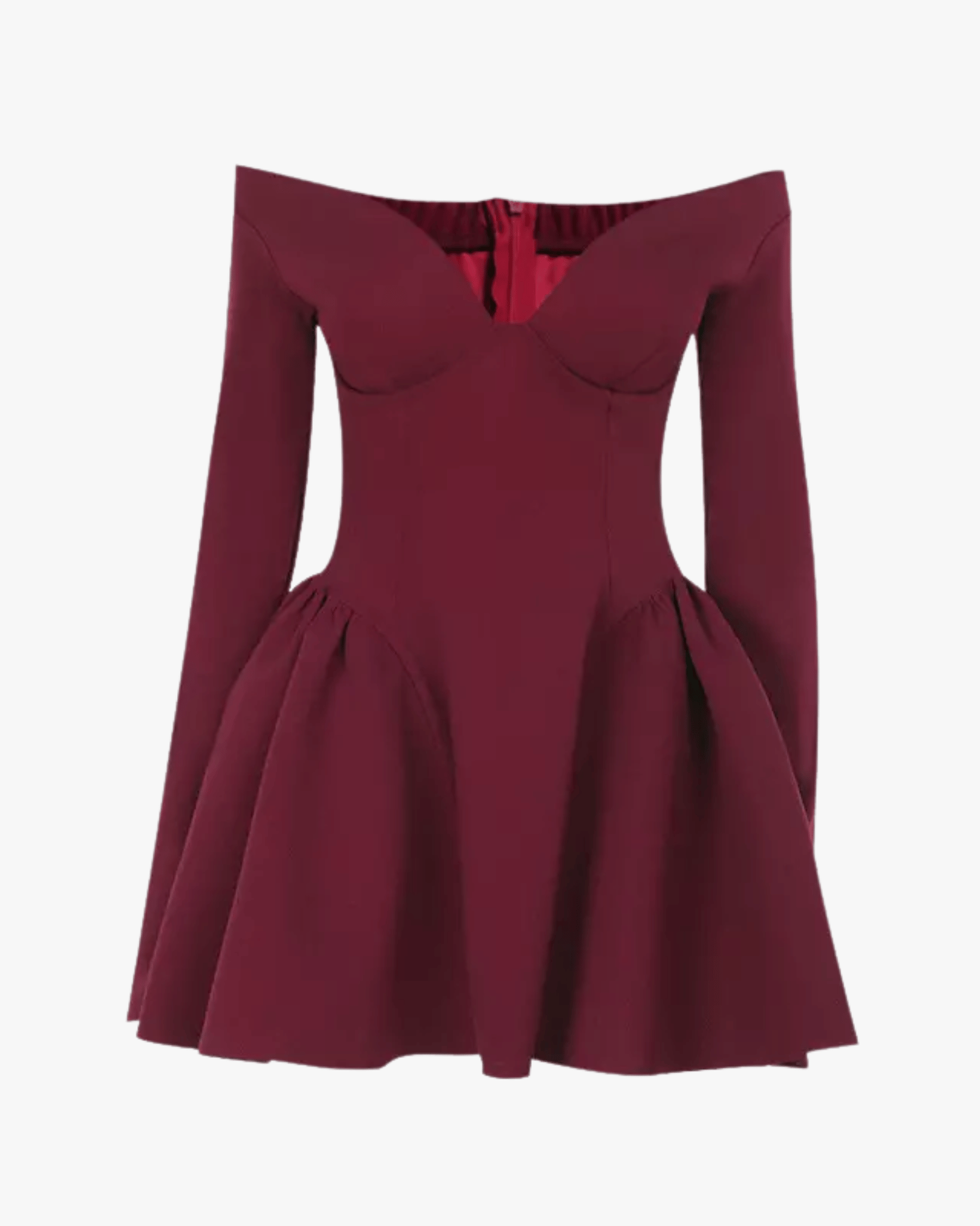 Soft Stretch Long Sleeve Mini Dress (40% OFF)