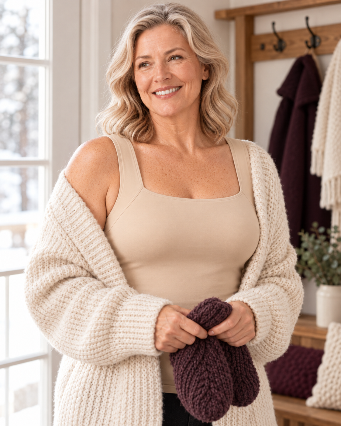 Wireless Built-In Bra Smoothing Tank Top