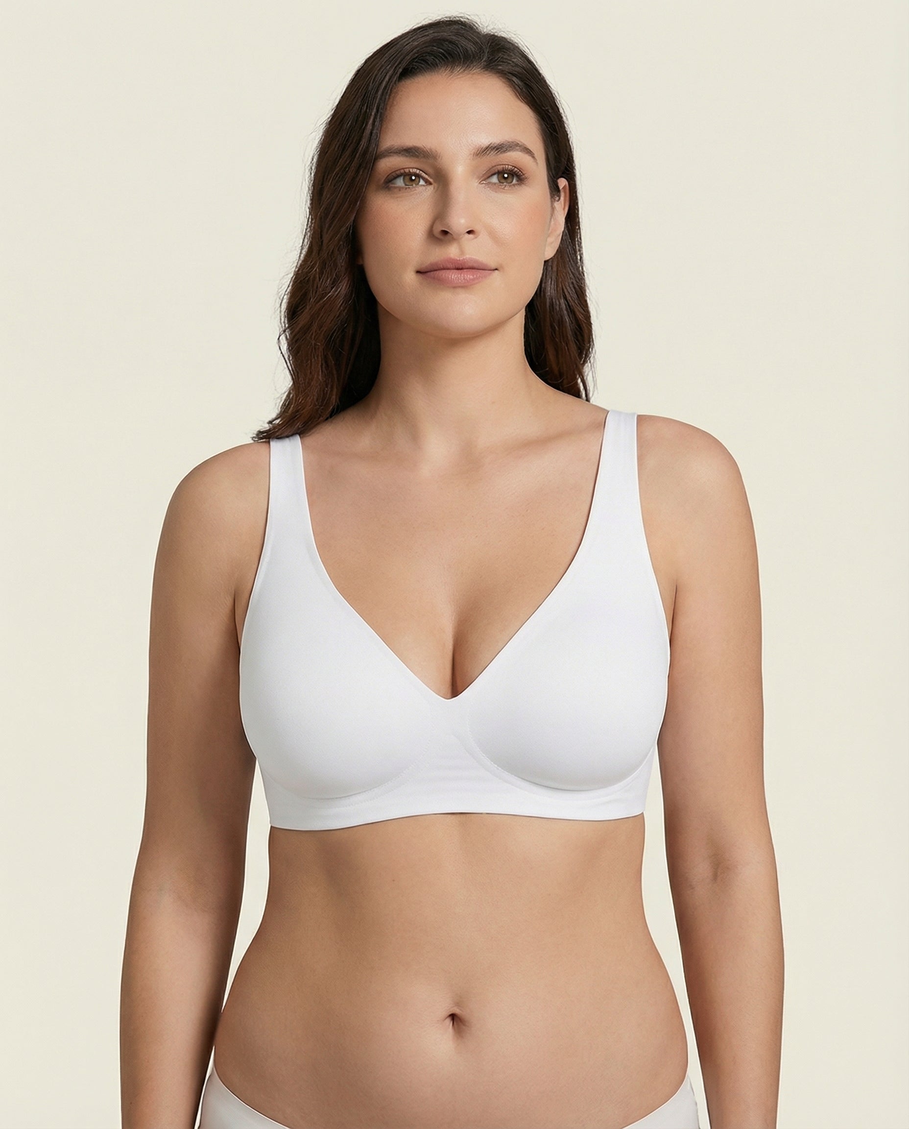 Deep V Push-Up Wireless Bra