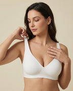 Deep V Push-Up Wireless Bra Seamline