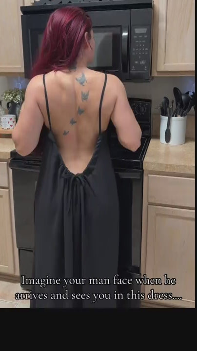 Backless Maxi Cami Dress
